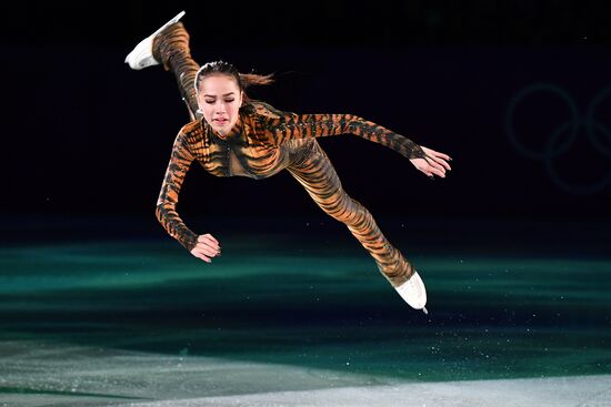2018 Winter Olympics. Figure skating. Exhibition gala
