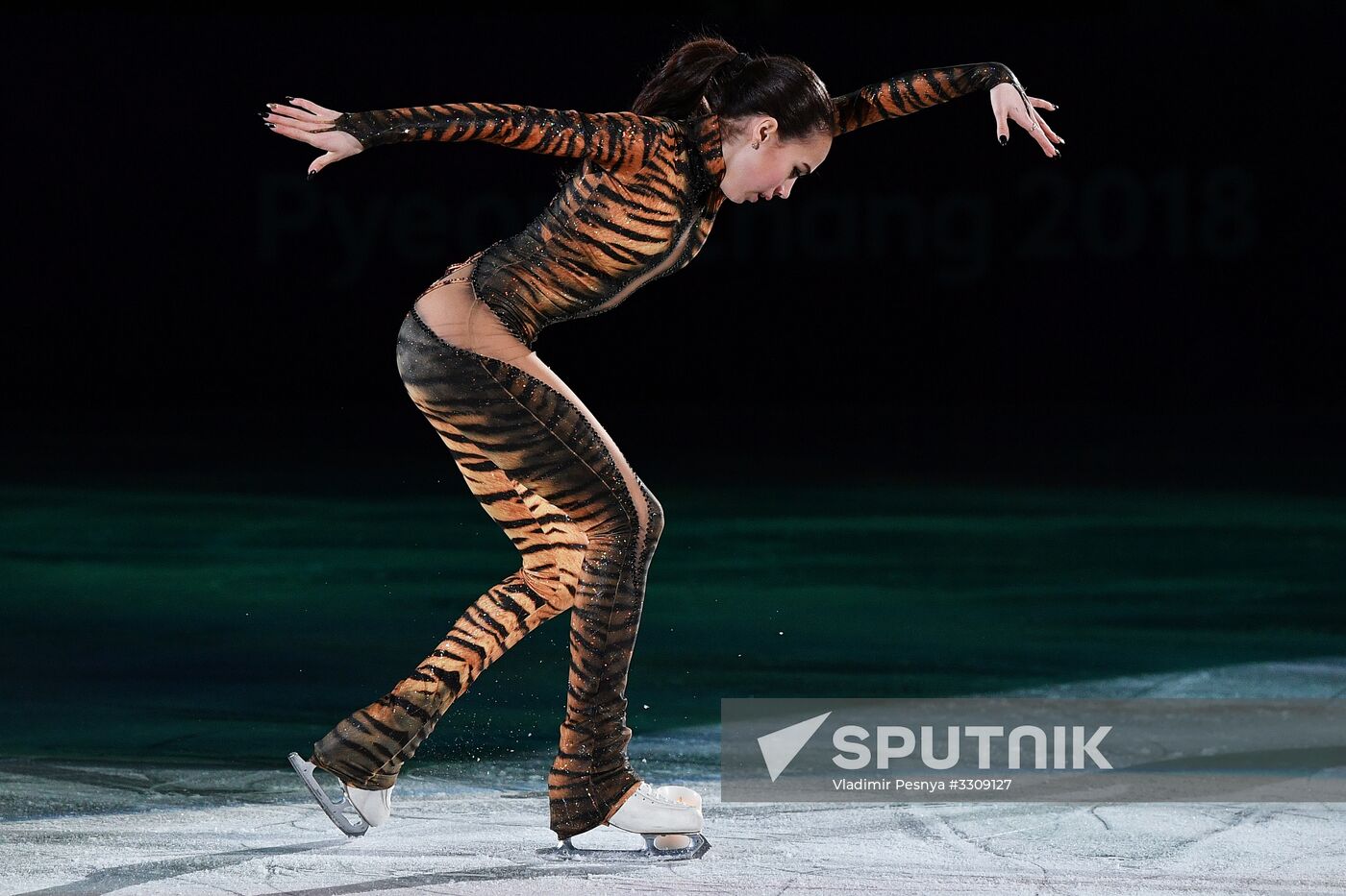 2018 Winter Olympics. Figure skating. Exhibition gala
