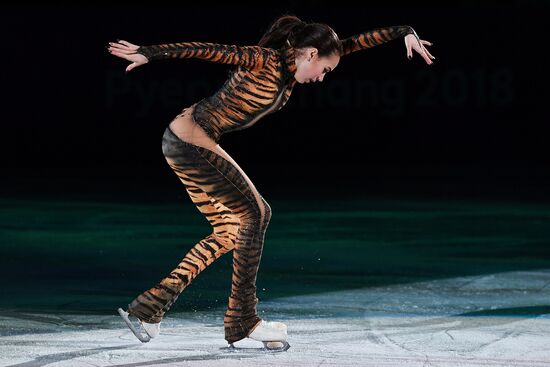 2018 Winter Olympics. Figure skating. Exhibition gala