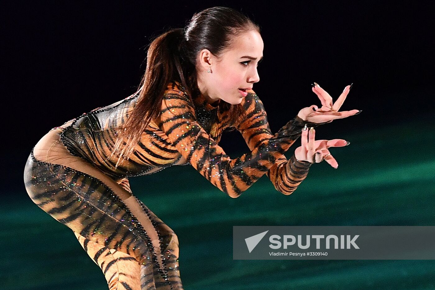 2018 Winter Olympics. Figure skating. Exhibition gala