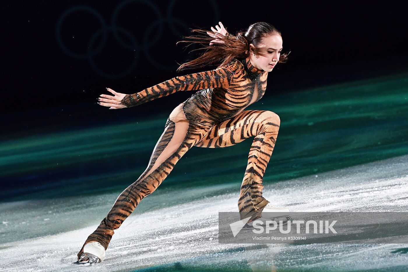 2018 Winter Olympics. Figure skating. Exhibition gala