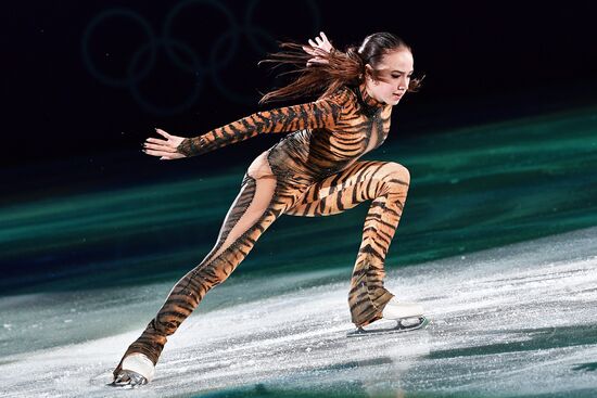 2018 Winter Olympics. Figure skating. Exhibition gala