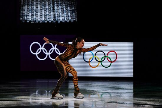 2018 Winter Olympics. Figure skating. Exhibition gala