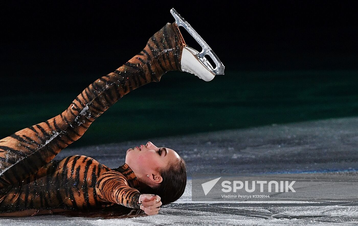 2018 Winter Olympics. Figure skating. Exhibition gala