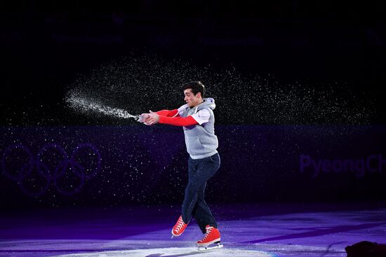 2018 Winter Olympics. Figure skating. Exhibition gala