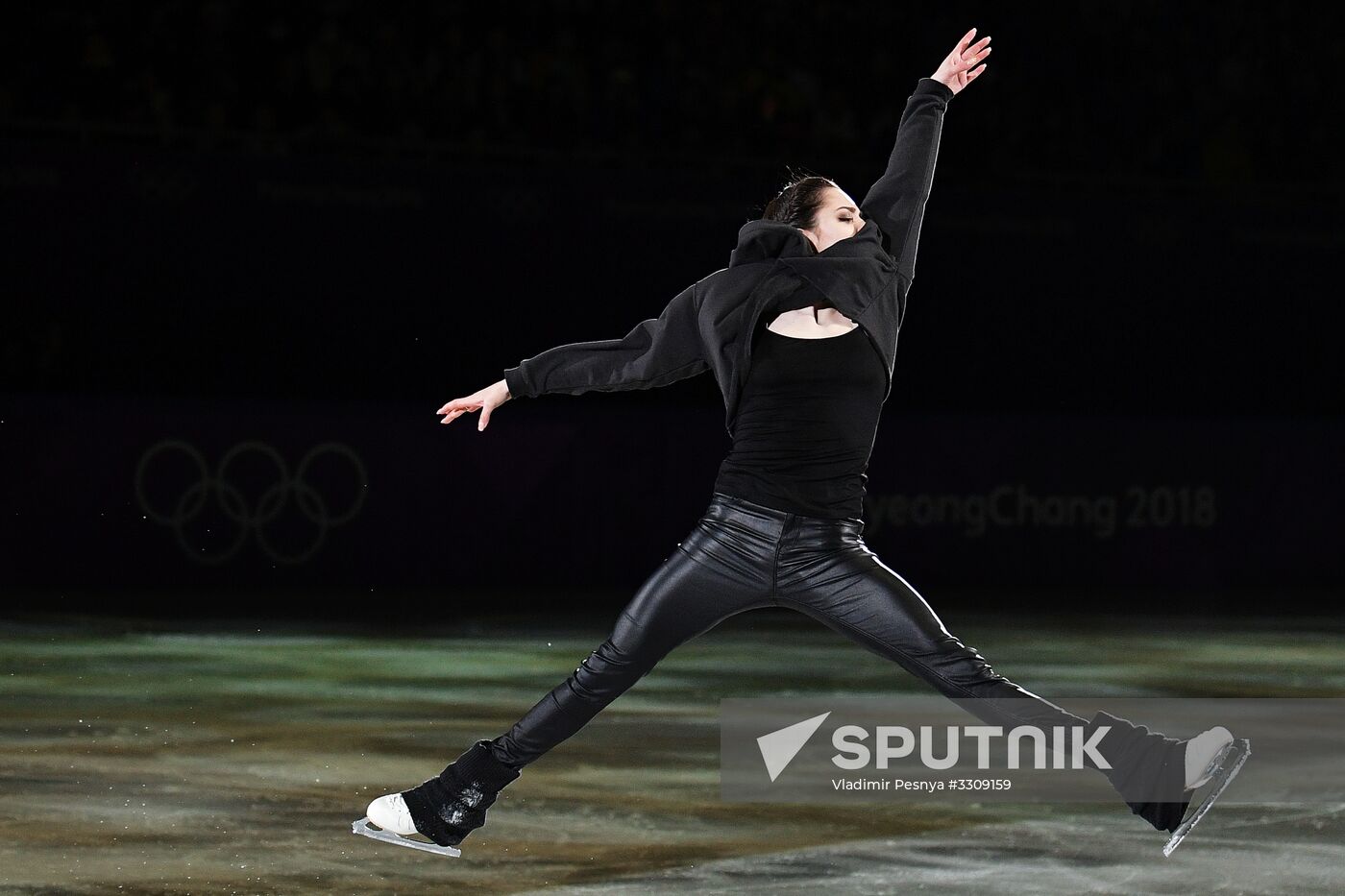2018 Winter Olympics. Figure skating. Exhibition gala