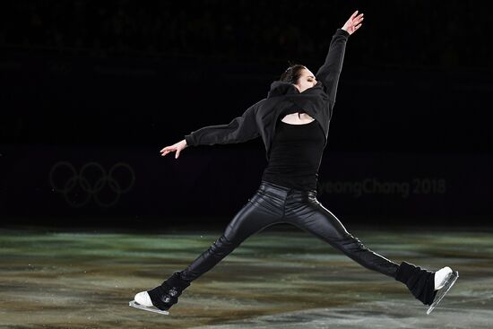 2018 Winter Olympics. Figure skating. Exhibition gala