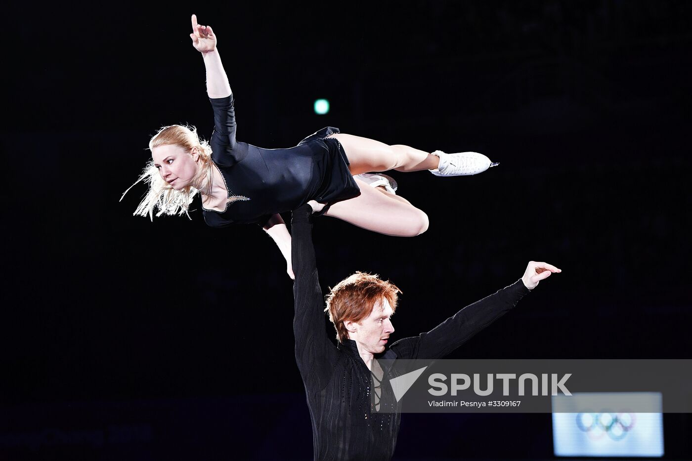 2018 Winter Olympics. Figure skating. Exhibition gala