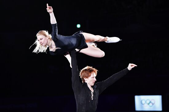 2018 Winter Olympics. Figure skating. Exhibition gala