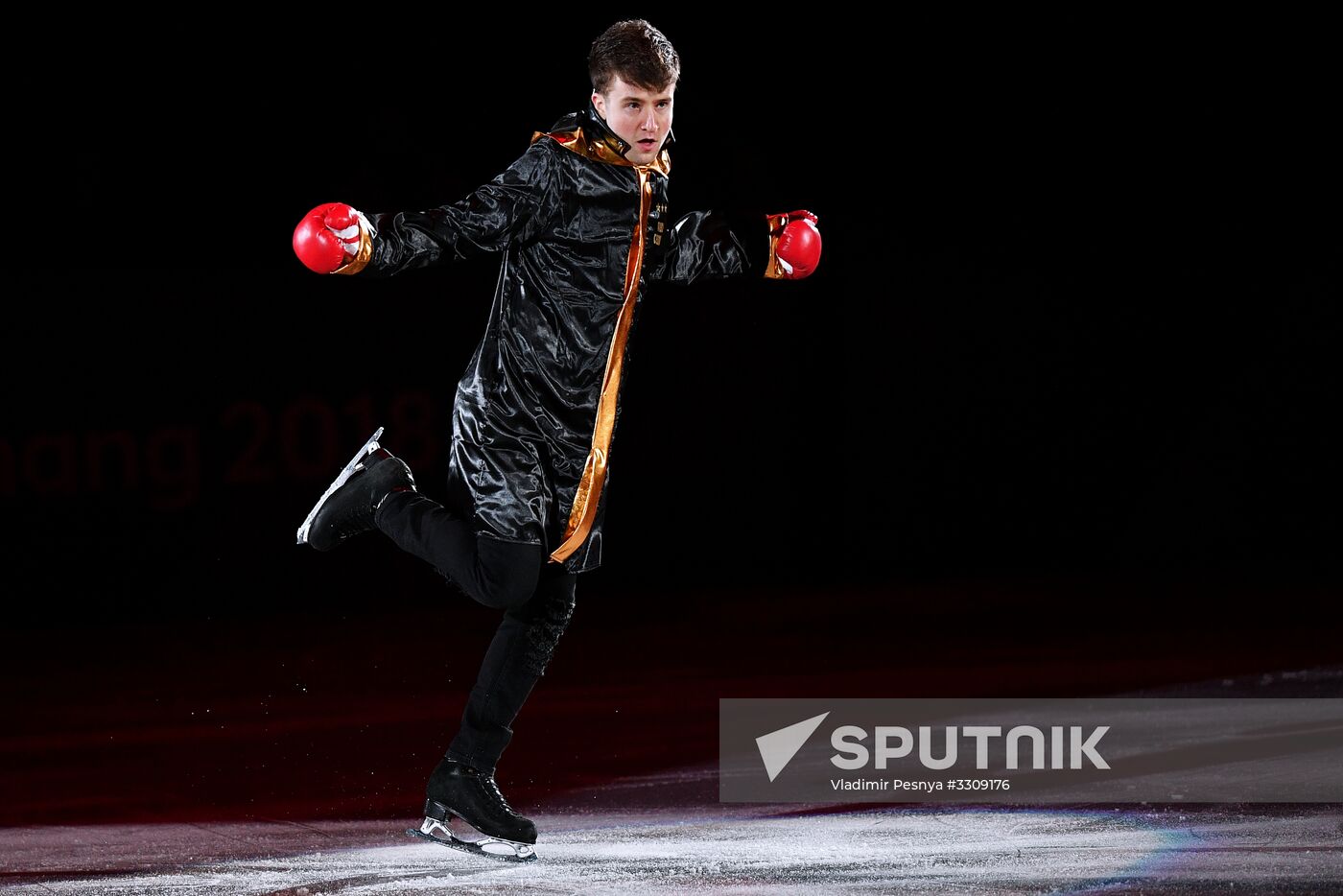 2018 Winter Olympics. Figure skating. Exhibition gala