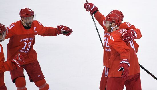 2018 Winter Olympics. Hockey. Men. Final