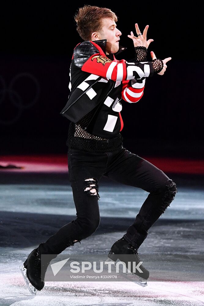 2018 Winter Olympics. Figure skating. Exhibition gala