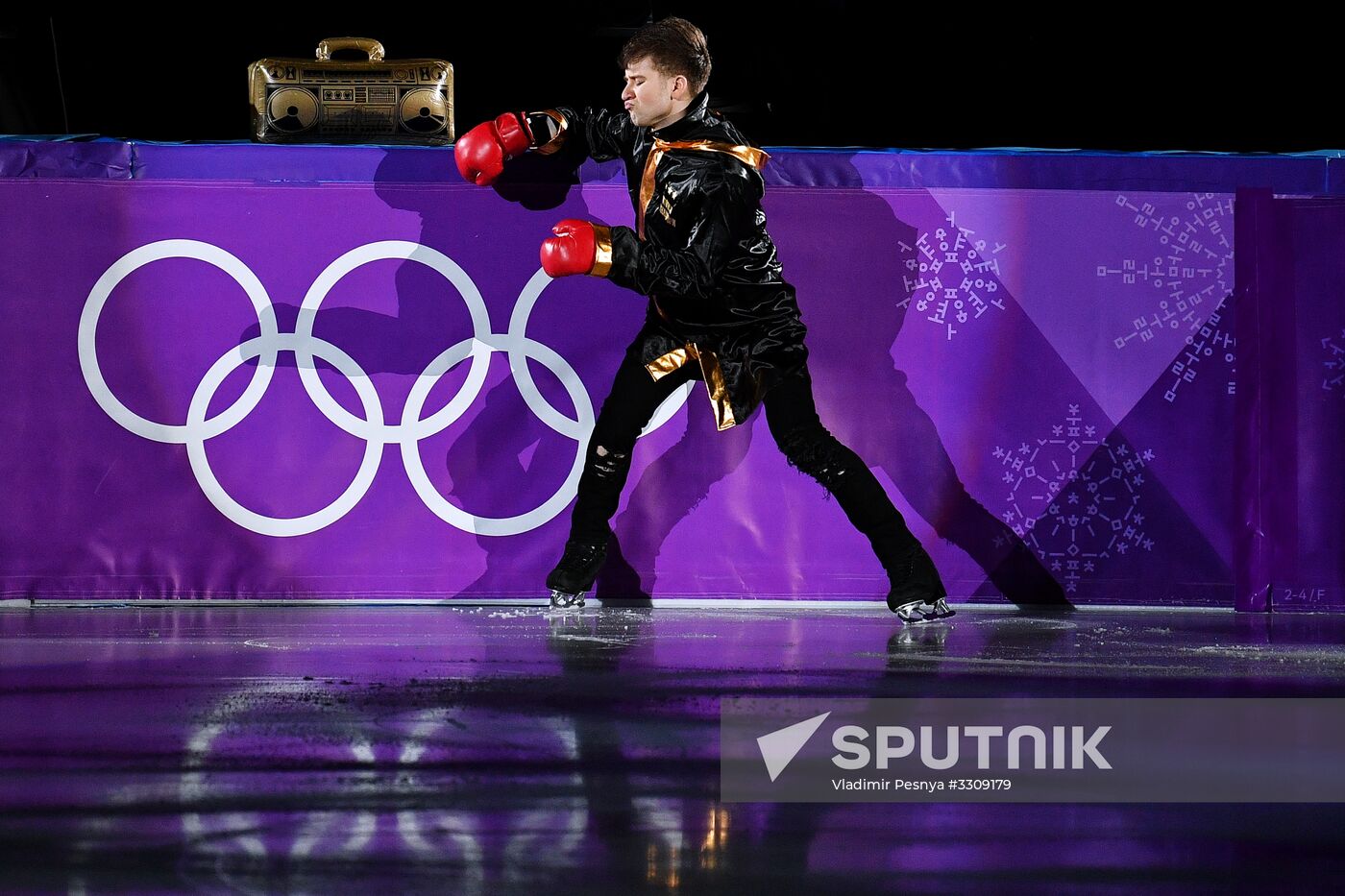 2018 Winter Olympics. Figure skating. Exhibition gala