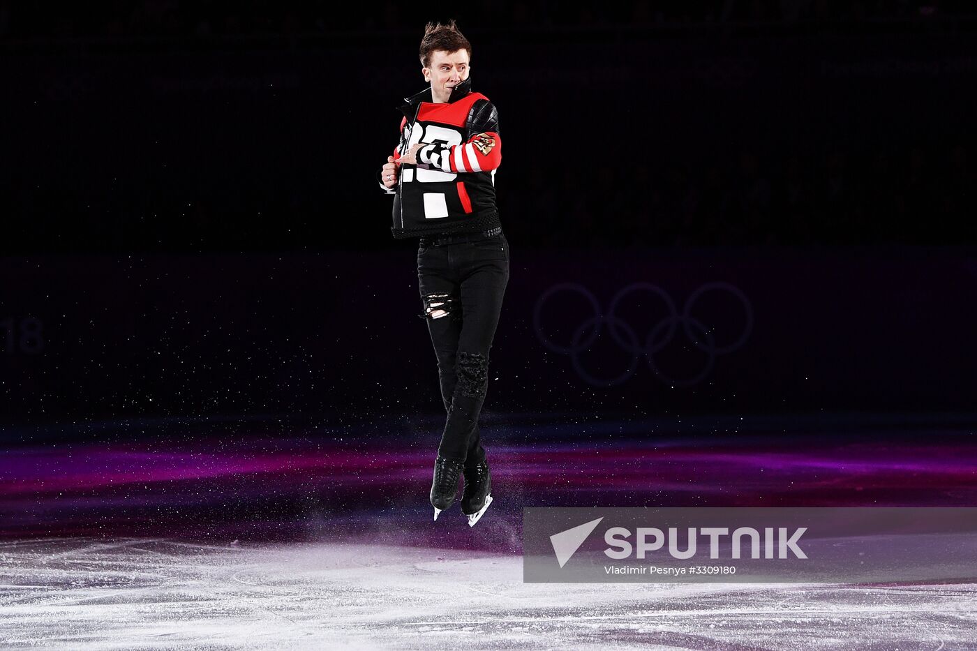 2018 Winter Olympics. Figure skating. Exhibition gala