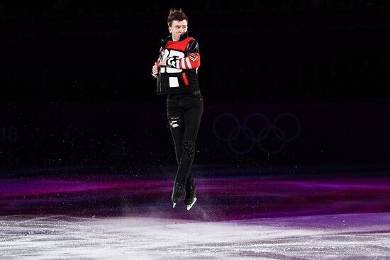 2018 Winter Olympics. Figure skating. Exhibition gala