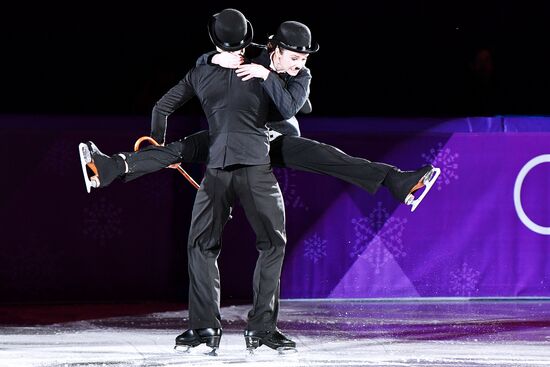 2018 Winter Olympics. Figure skating. Exhibition gala