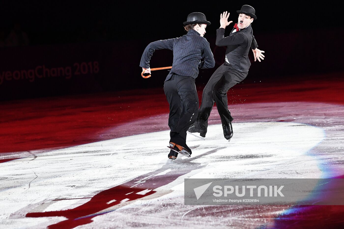 2018 Winter Olympics. Figure skating. Exhibition gala
