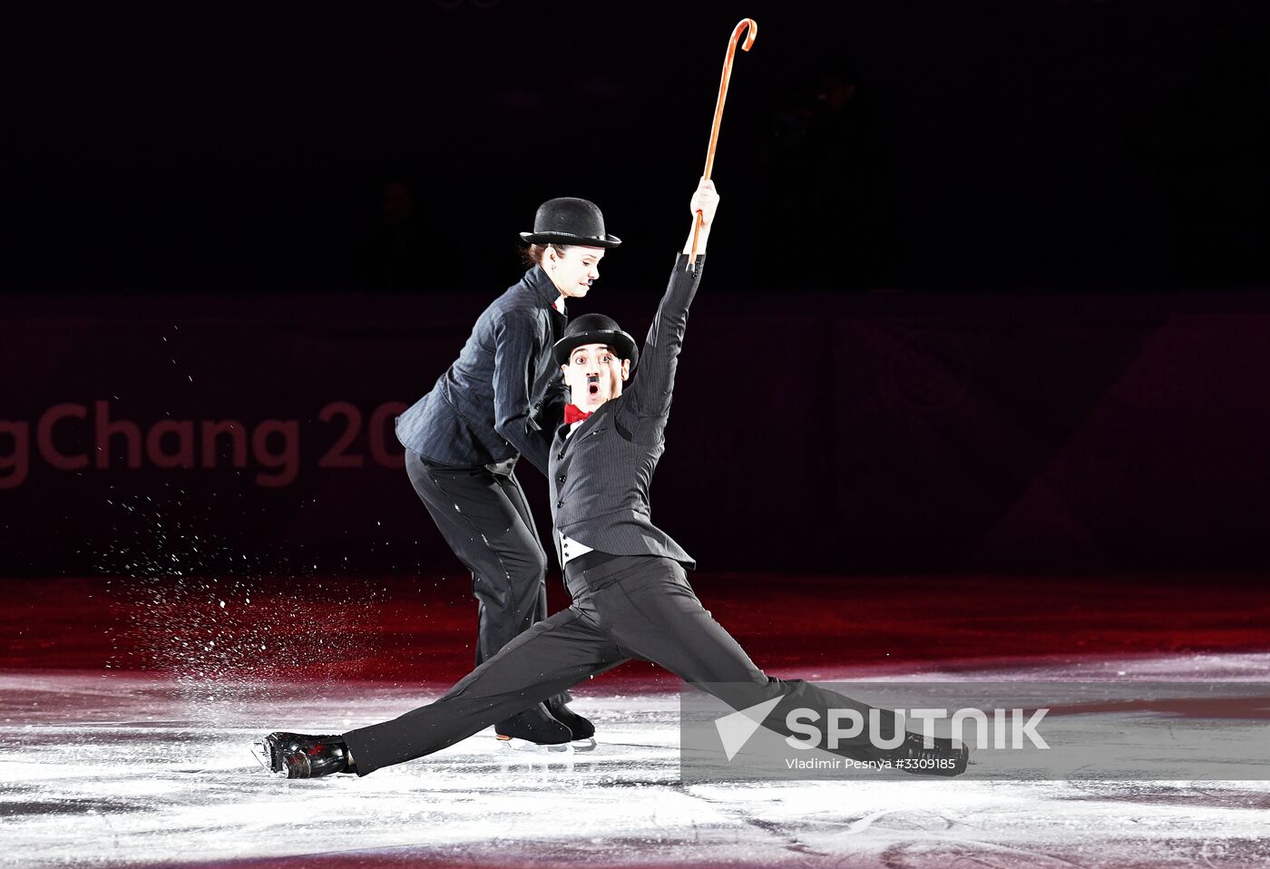 2018 Winter Olympics. Figure skating. Exhibition gala