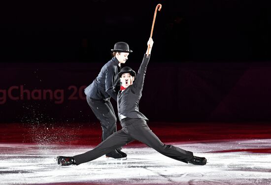 2018 Winter Olympics. Figure skating. Exhibition gala