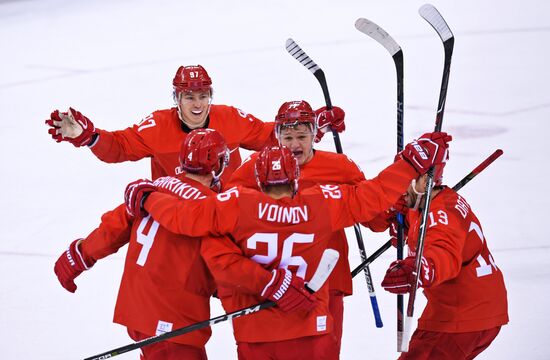 2018 Winter Olympics. Ice hockey. Men. Final