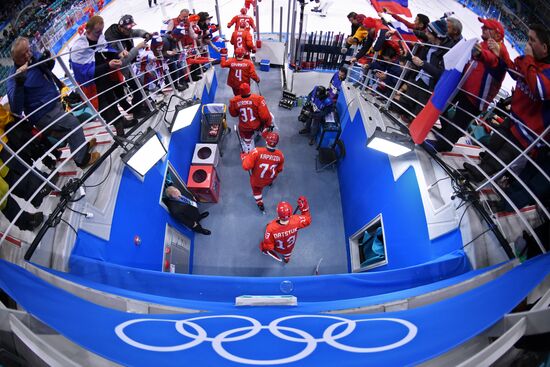 2018 Winter Olympics. Ice hockey. Men. Final