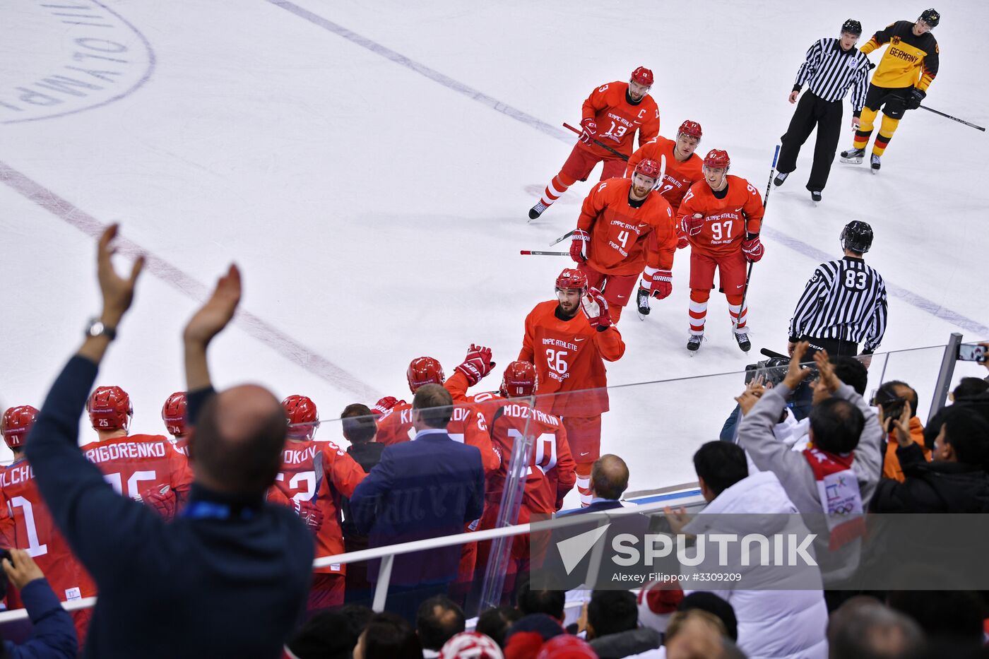 2018 Winter Olympics. Ice hockey. Men. Final
