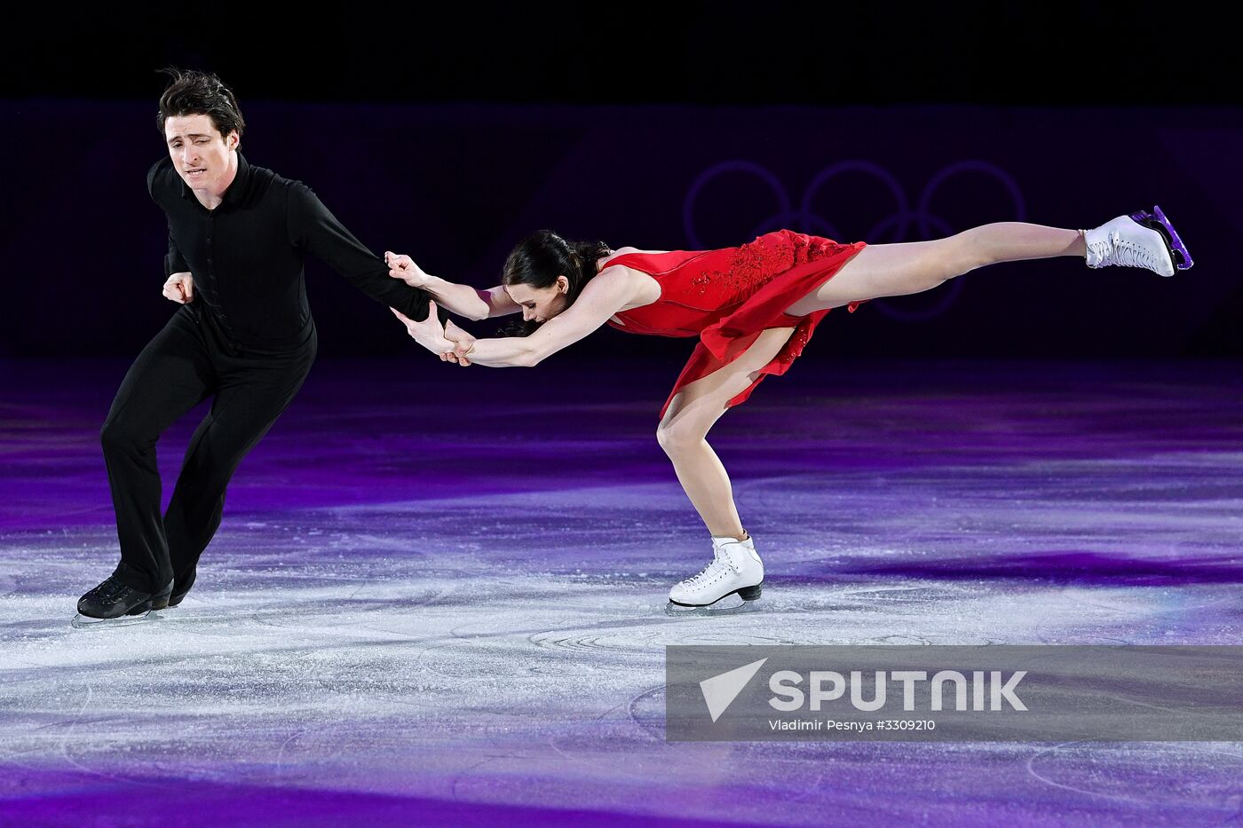 2018 Winter Olympics. Figure skating. Exhibition gala