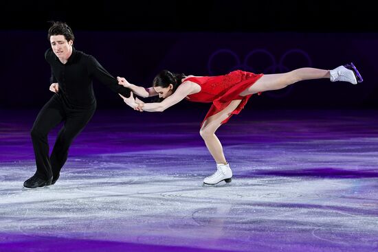 2018 Winter Olympics. Figure skating. Exhibition gala