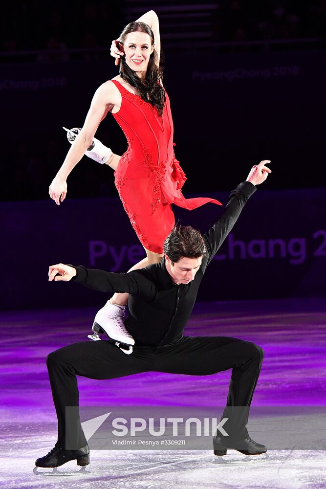 2018 Winter Olympics. Figure skating. Exhibition gala
