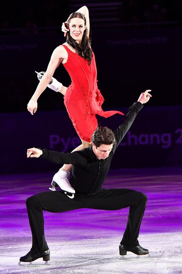 2018 Winter Olympics. Figure skating. Exhibition gala