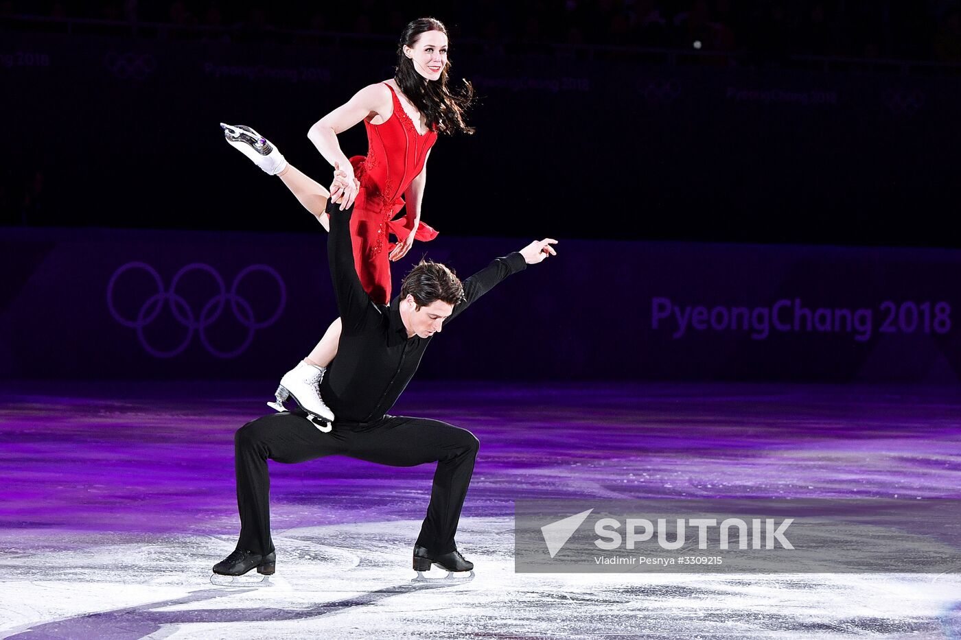 2018 Winter Olympics. Figure skating. Exhibition gala