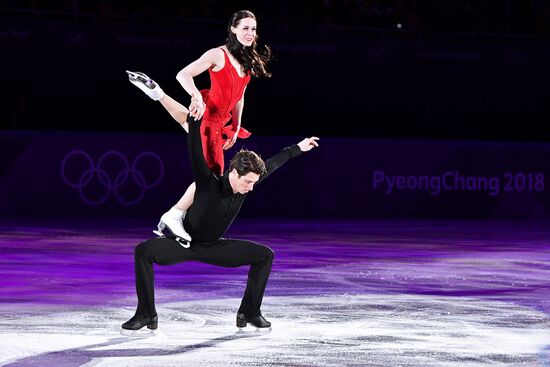 2018 Winter Olympics. Figure skating. Exhibition gala
