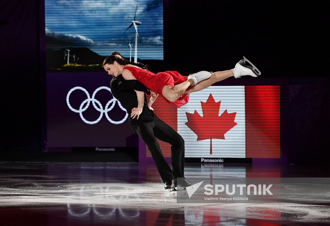 2018 Winter Olympics. Figure skating. Exhibition gala