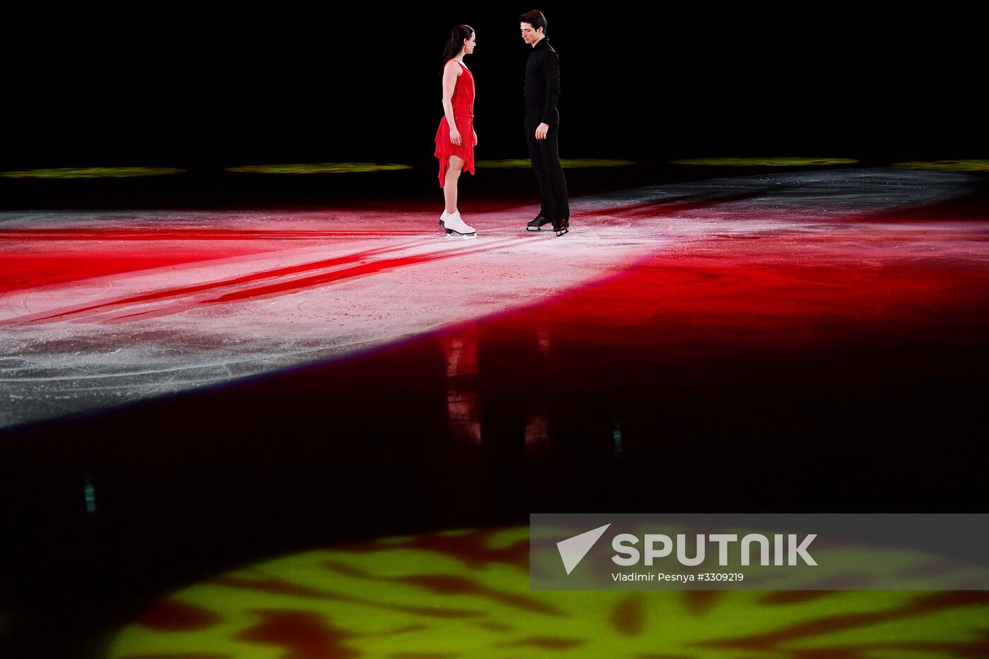 2018 Winter Olympics. Figure skating. Exhibition gala