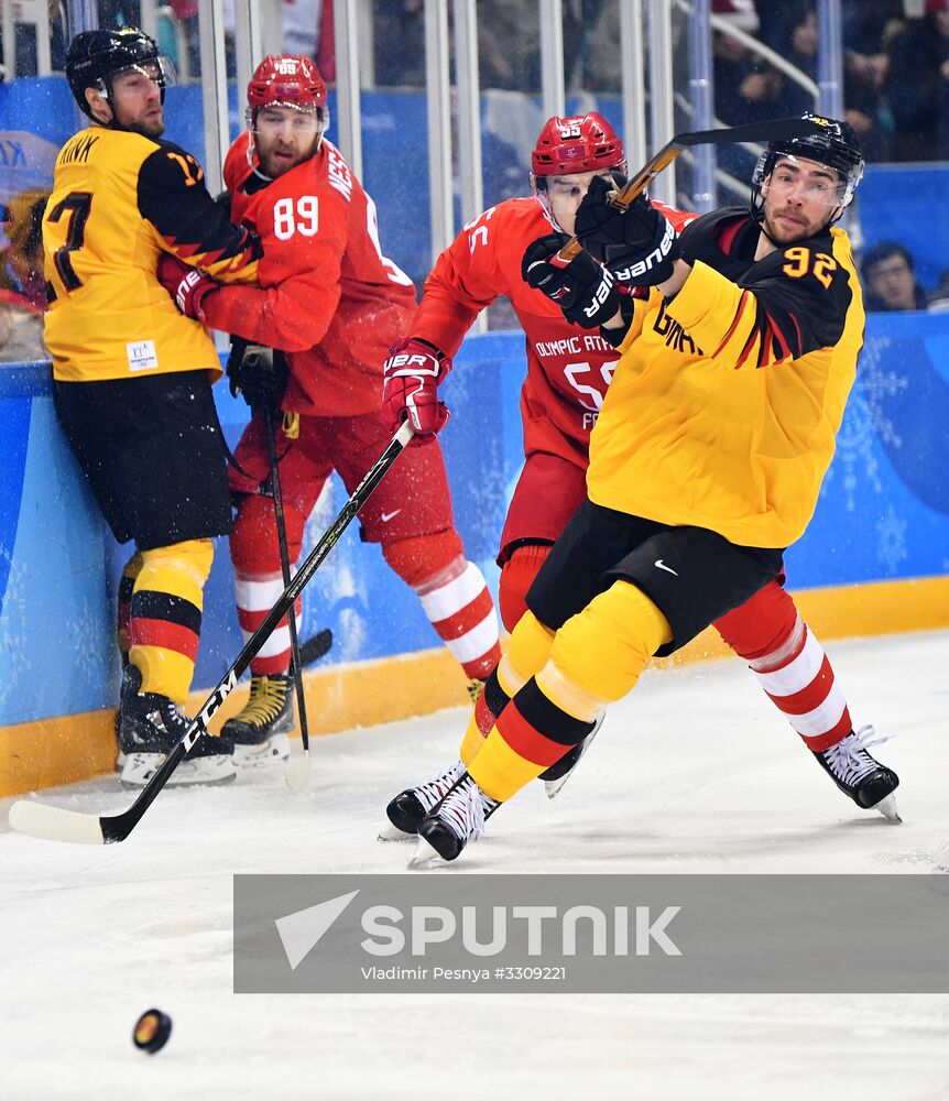 2018 Winter Olympics. Ice hockey. Men. Final