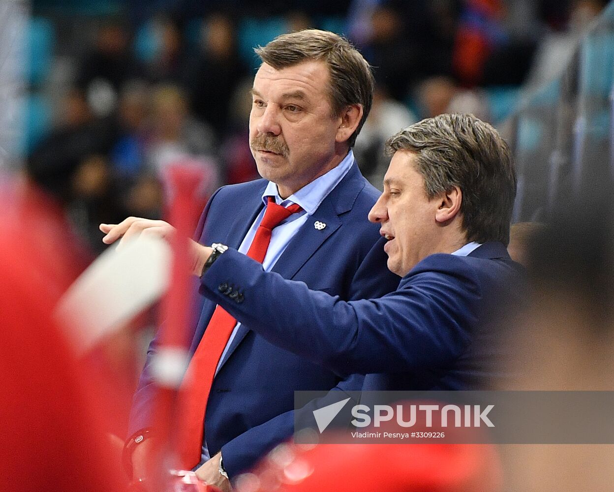 2018 Winter Olympics. Ice hockey. Men. Final