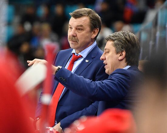 2018 Winter Olympics. Ice hockey. Men. Final