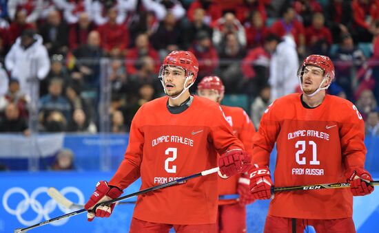 2018 Winter Olympics. Ice hockey. Men. Final