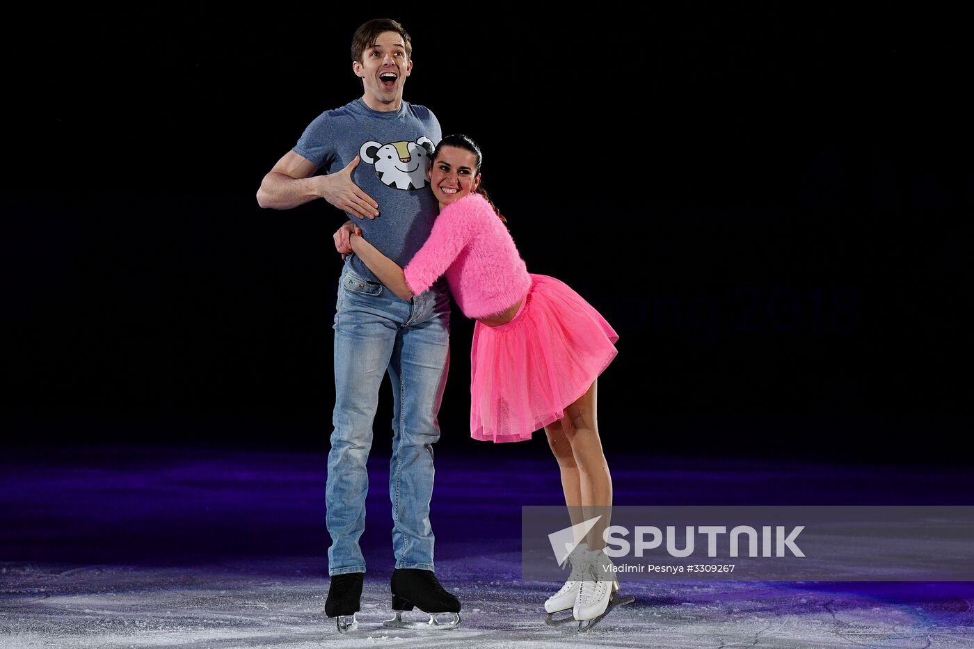 2018 Winter Olympics. Figure skating. Exhibition gala