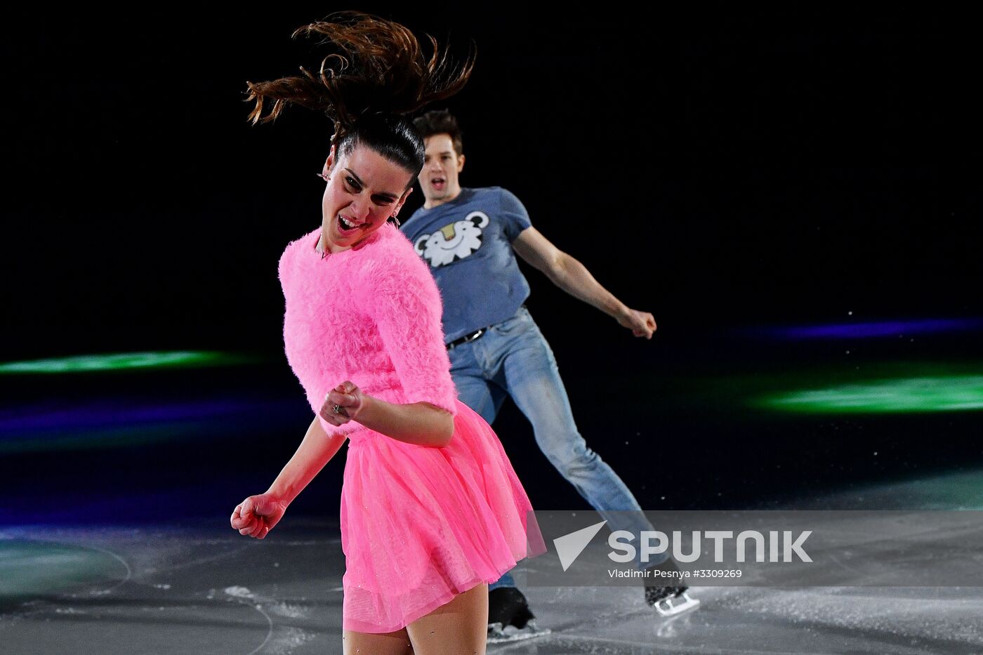 2018 Winter Olympics. Figure skating. Exhibition gala