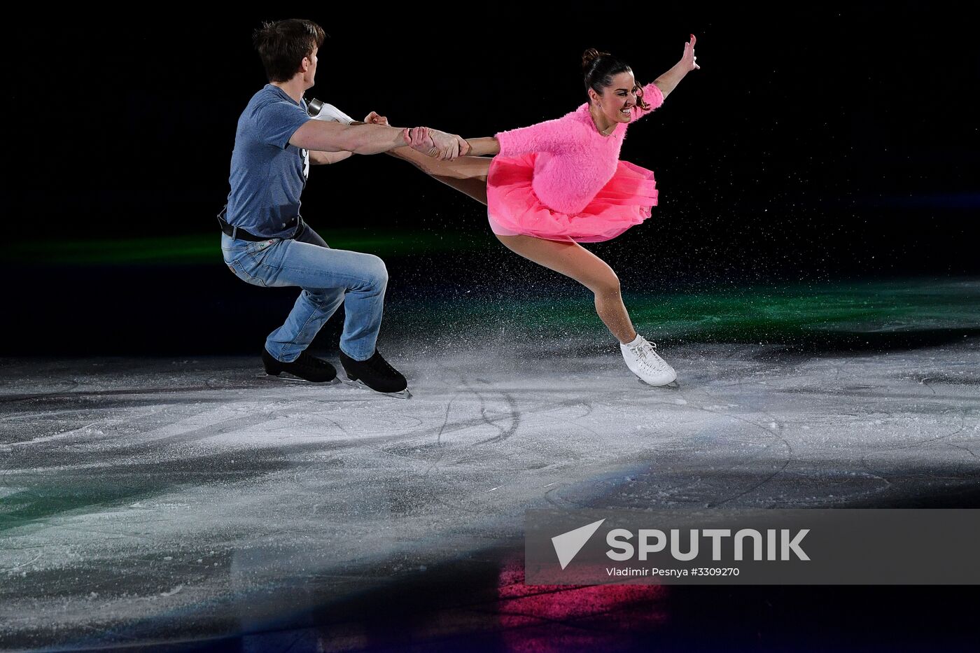 2018 Winter Olympics. Figure skating. Exhibition gala