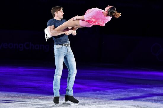 2018 Winter Olympics. Figure skating. Exhibition gala