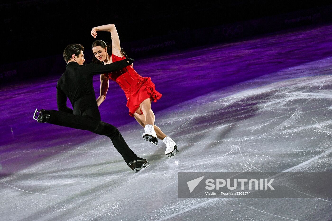 2018 Winter Olympics. Figure skating. Exhibition gala