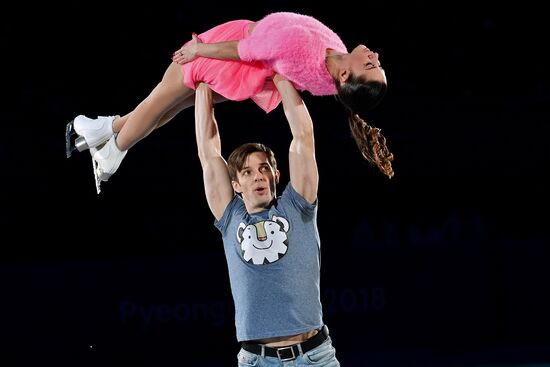 2018 Winter Olympics. Figure skating. Exhibition gala