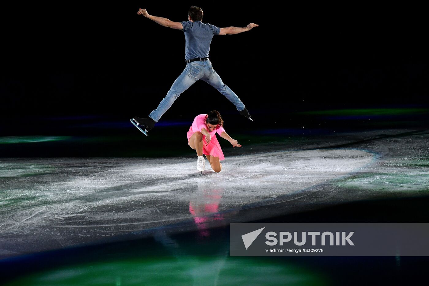 2018 Winter Olympics. Figure skating. Exhibition gala