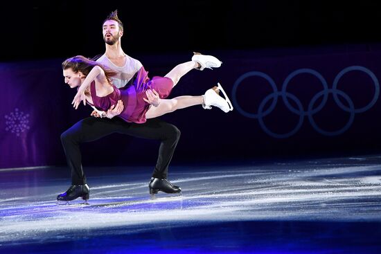 2018 Winter Olympics. Figure skating. Exhibition gala