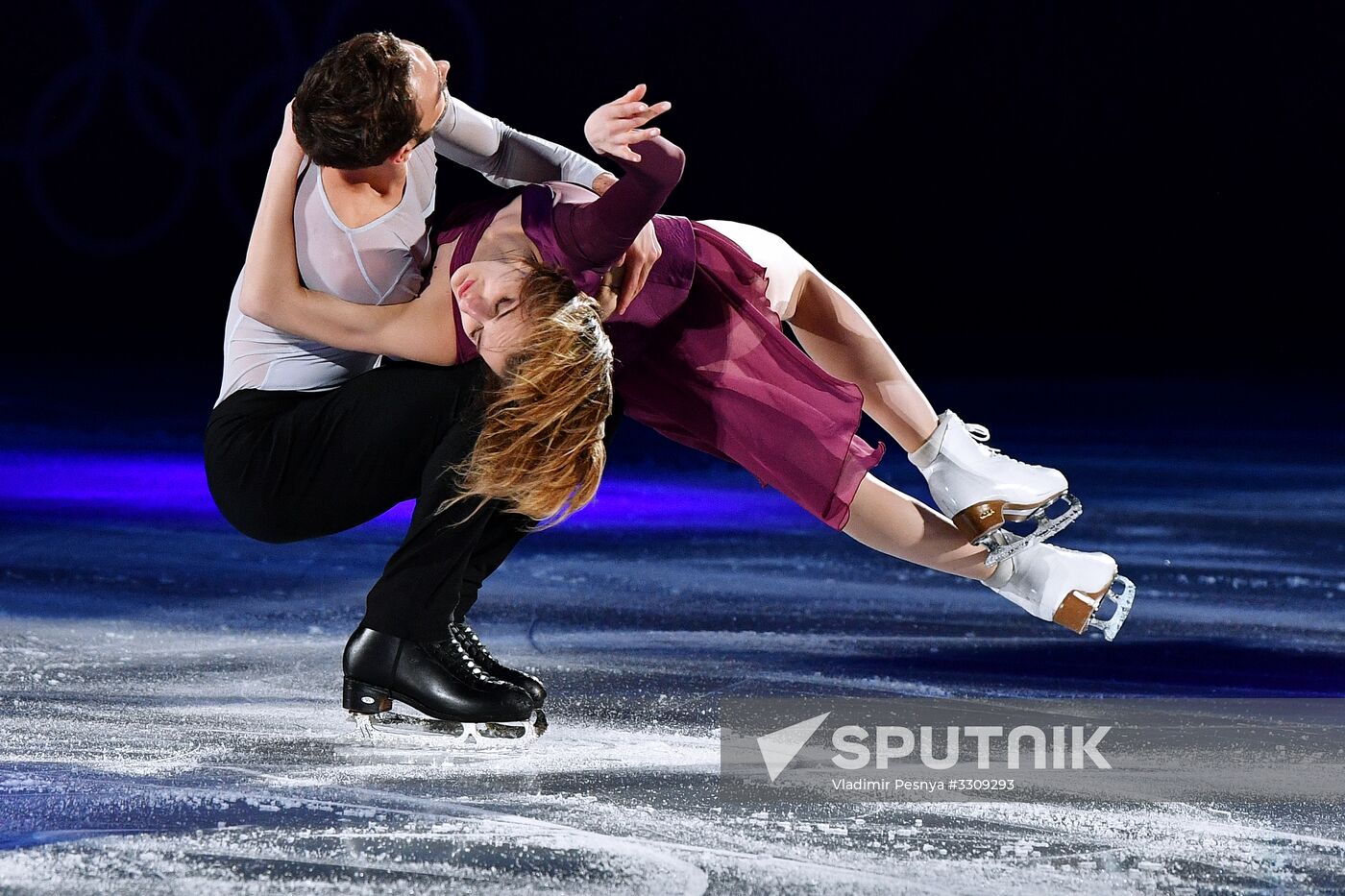 2018 Winter Olympics. Figure skating. Exhibition gala