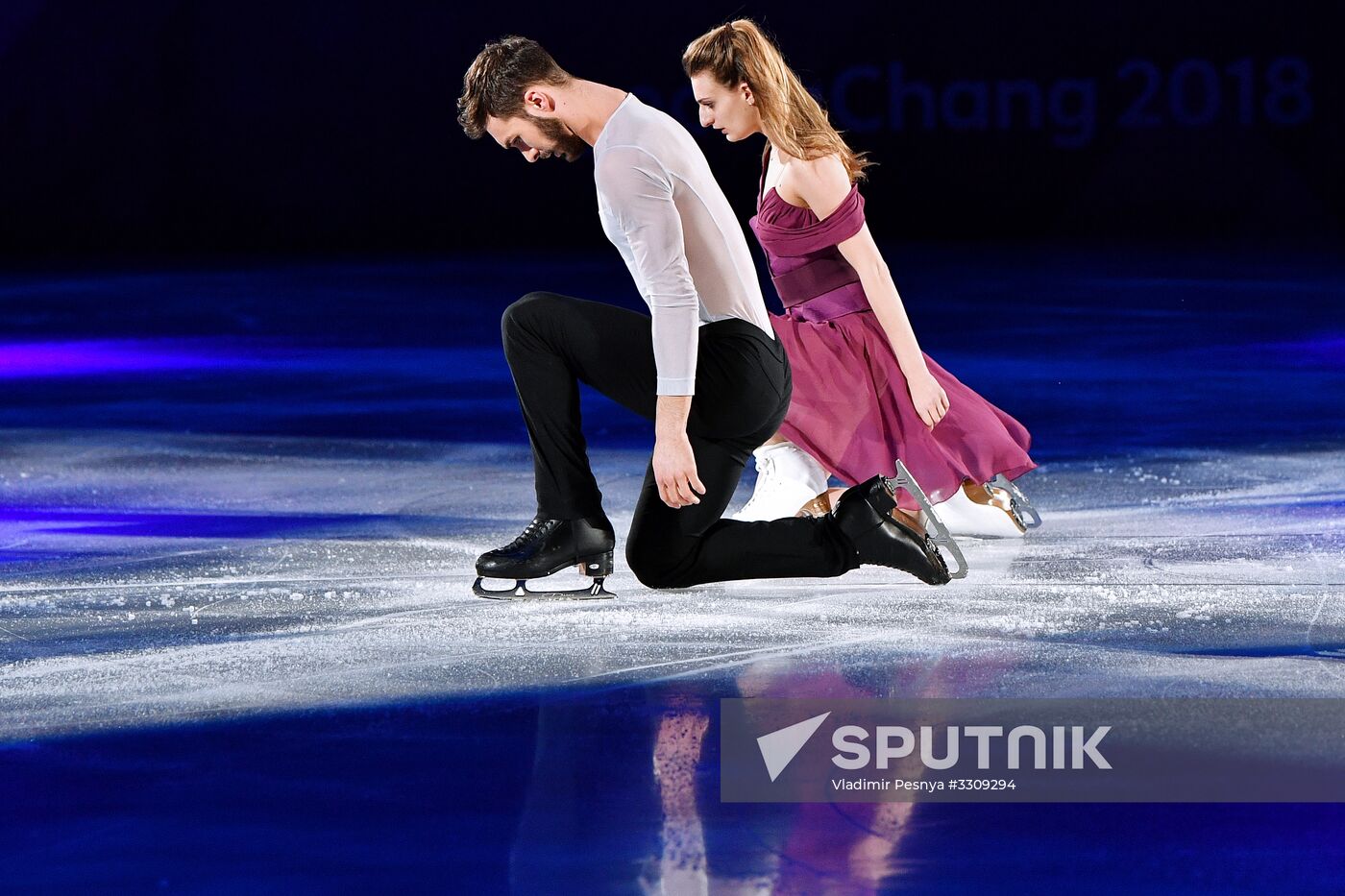 2018 Winter Olympics. Figure skating. Exhibition gala