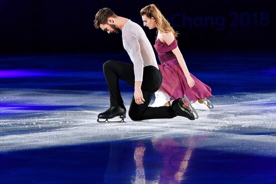2018 Winter Olympics. Figure skating. Exhibition gala