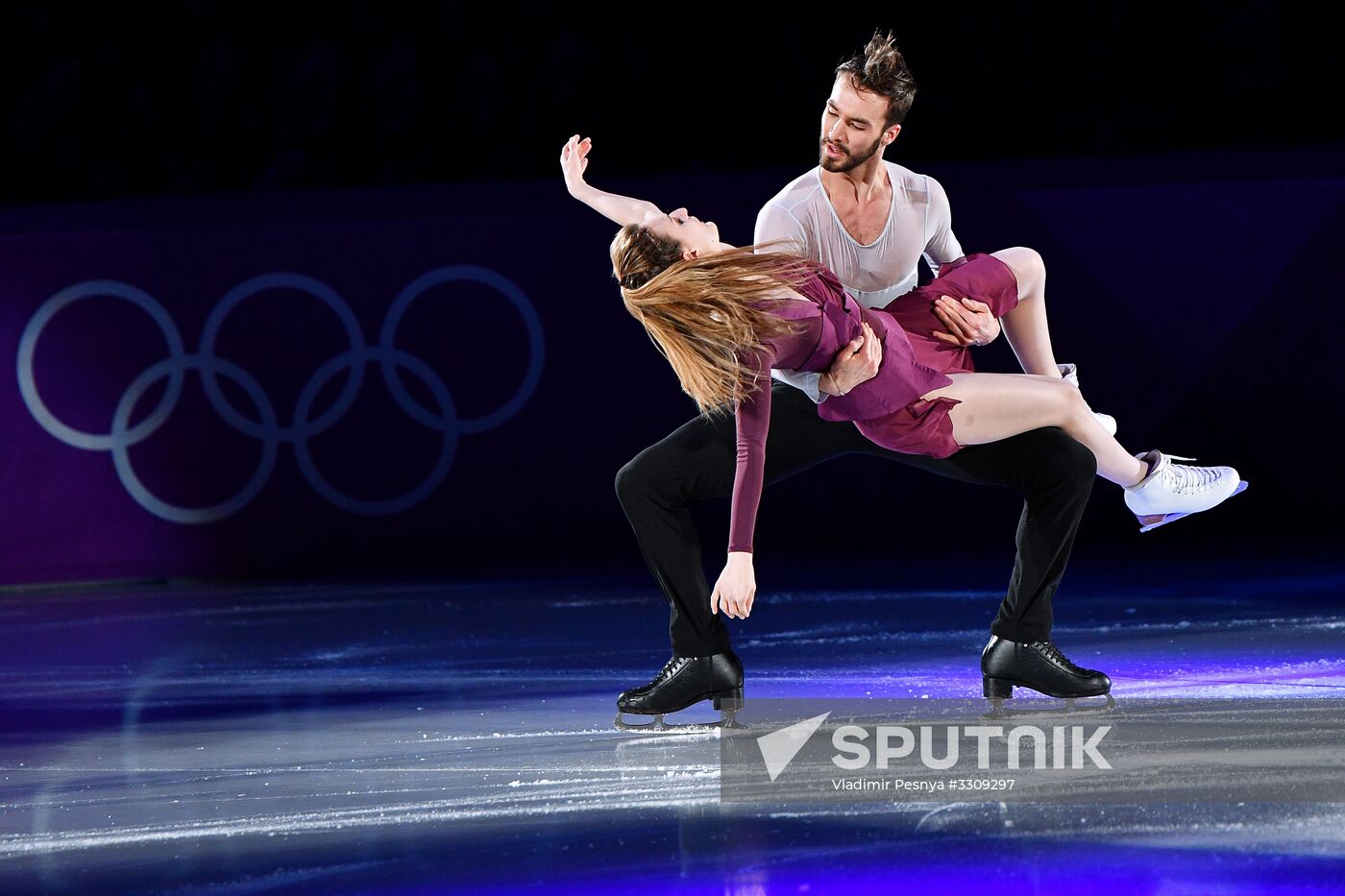 2018 Winter Olympics. Figure skating. Exhibition gala